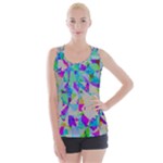 Watercolors spots                                                         Criss cross Back Tank Top