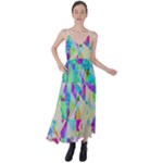 Watercolors spots                                                            Tie Back Maxi Dress