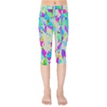 Watercolors spots                                                         Kids  Capri Leggings