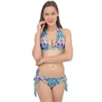 Watercolors spots                                                          Tie It Up Bikini Set