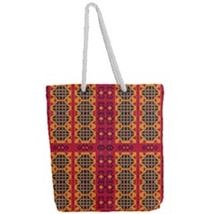 Full Print Rope Handle Tote (Large) 