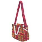 Shapes in retro colors2                                                        Rope Handles Shoulder Strap Bag