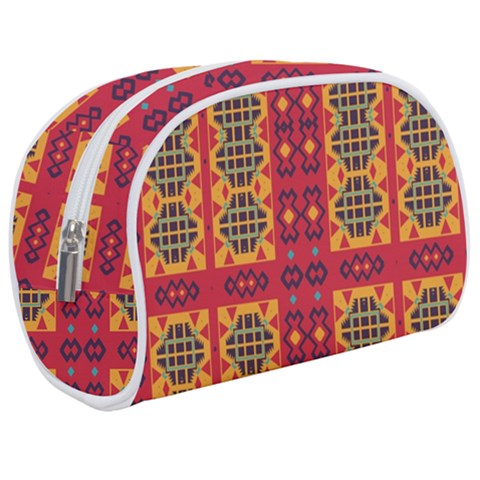 Shapes in retro colors2                                                      Makeup Case (Medium) from ArtsNow.com
