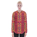 Shapes in retro colors2                                                           Women Long Sleeve Shirt