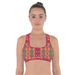Shapes in retro colors2                                                                Cross Back Sports Bra