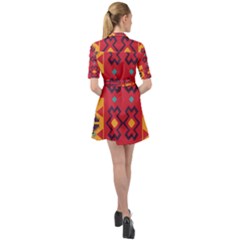 Belted Shirt Dress 