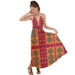 Shapes in retro colors2                                                            Backless Maxi Beach Dress