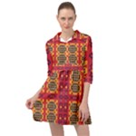 Shapes in retro colors2                                                             Mini Skater Shirt Dress