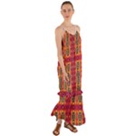 Shapes in retro colors2                                                              Cami Maxi Ruffle Chiffon Dress
