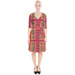 Shapes in retro colors2                                                               Wrap Up Cocktail Dress
