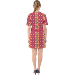 Sixties Short Sleeve Mini Dress 