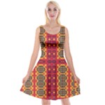 Shapes in retro colors2                                                                Reversible Velvet Sleeveless Dress