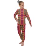 Shapes in retro colors2                                                        Kids  Long Sleeve Set