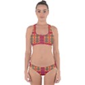 Cross Back Hipster Bikini Set 