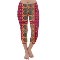 Capri Winter Leggings Front Capri Winter Leggings Front