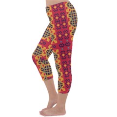 Capri Winter Leggings Back Capri Winter Leggings Back