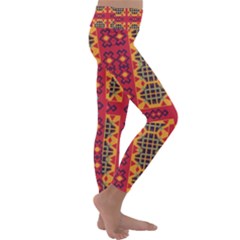 Kids  Lightweight Velour Classic Yoga Leggings 