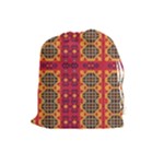 Shapes in retro colors2                                                           Drawstring Pouch