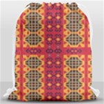 Shapes in retro colors2                                                           Large Drawstring Bag