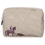 Foxhunt horse and hound Make Up Pouch (Medium)
