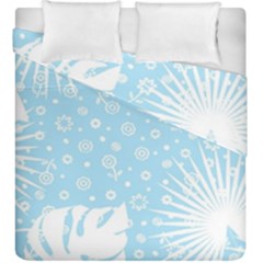 Flower Illustrations Duvet Cover Double Side (King Size) from ArtsNow.com