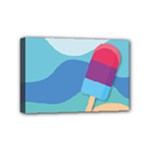 Ice Summer Beach Sea Dessert Mini Canvas 6  x 4  (Stretched)