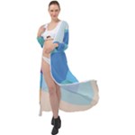 Ice Summer Beach Sea Dessert Maxi Chiffon Beach Wrap