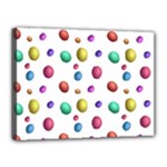 Egg Easter Texture Colorful Canvas 16  x 12  (Stretched)