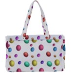 Egg Easter Texture Colorful Canvas Work Bag