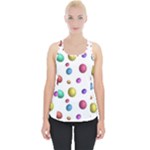 Egg Easter Texture Colorful Piece Up Tank Top