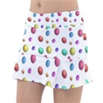 Egg Easter Texture Colorful Tennis Skorts