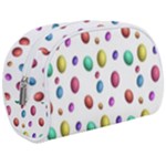 Egg Easter Texture Colorful Makeup Case (Medium)