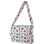 Egg Easter Texture Colorful Full Print Messenger Bag (L)