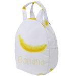 Banana Fruit Watercolor Painted Travel Backpacks