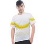 Banana Fruit Watercolor Painted Men s Sport Top