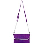 Cloister Advent Purple Mini Crossbody Handbag