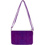 Cloister Advent Purple Double Gusset Crossbody Bag