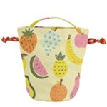 Fruit Drawstring Bucket Bag