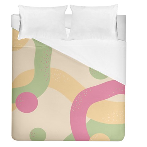 Line Pattern Dot Duvet Cover (Queen Size) from ArtsNow.com