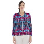 Fractal Flower Women s Windbreaker