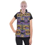 Fractal Illusion Women s Button Up Vest