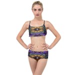Fractal Illusion Layered Top Bikini Set