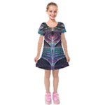 Fractal Design Kids  Short Sleeve Velvet Dress