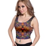 Fractal Flower Crop Top