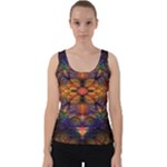 Fractal Flower Velvet Tank Top