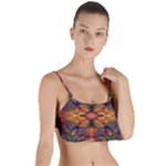 Fractal Flower Layered Top Bikini Top 