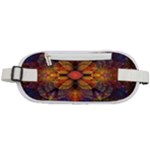 Fractal Flower Rounded Waist Pouch