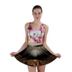 Fractal Illusion Mini Skirt