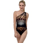 Fractal Illusion To One Side Swimsuit