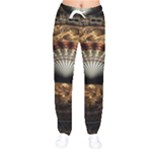 Fractal Illusion Women velvet Drawstring Pants